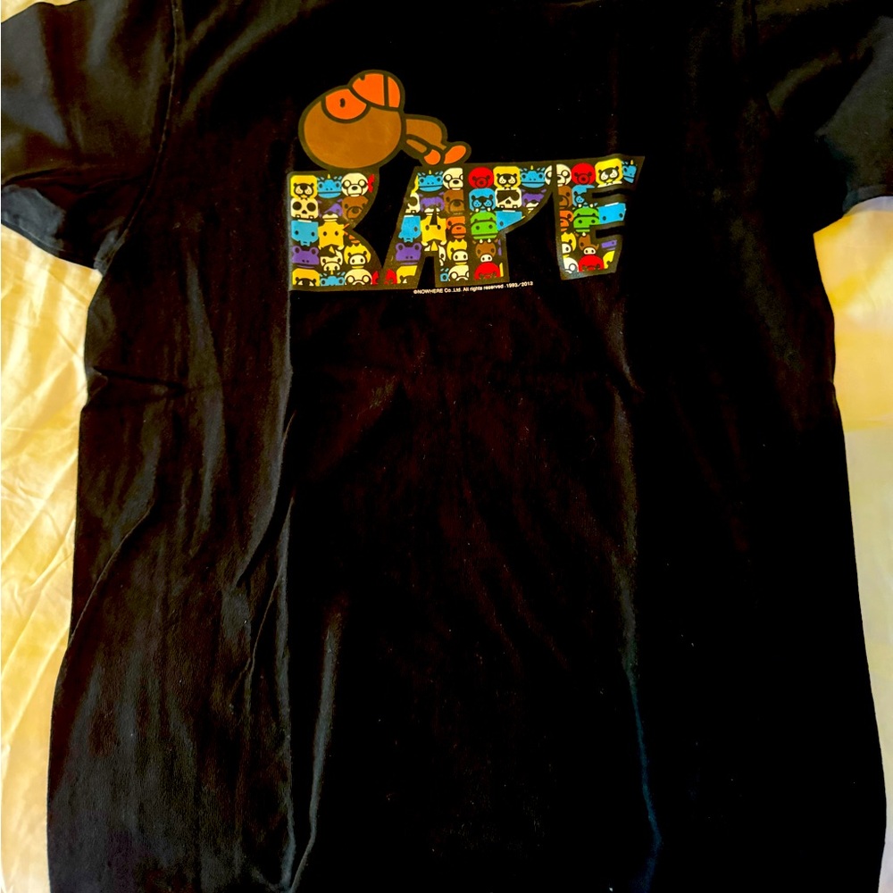 Bape baby Milo Collab Tshirt Medium